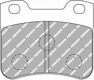 Klocki hamulcowe Ferodo Racing przd PEUGEOT 106 1.4 Not XSi - 2860392371