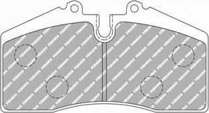 Klocki hamulcowe Ferodo Racing przd PORSCHE 911 3.6 Carrera RS - 2860392842