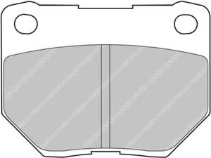 Klocki hamulcowe Ferodo Racing ty SUBARU Impreza II SW (GD, GG) 2.0 WRX Turbo - 2860397930