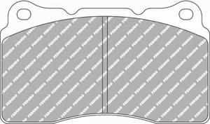 Klocki hamulcowe Ferodo Racing przd ALFA ROMEO 147 (937) 3.2 GTA - 2860398535