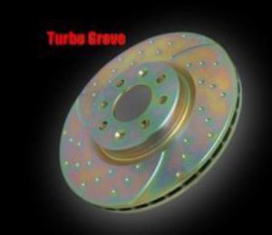 Tarcze hamulcowe EBC Turbo Groove Subaru Impreza Turbo 1998-2002 Przd - 2823536935