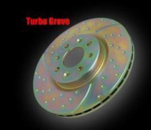 Tarcze hamulcowe EBC Turbo Groove Subaru Impreza 2.5 Turbo WRX STi 2006- Przd - 2823536942