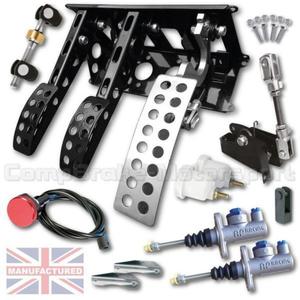 Pedal Box Compbrake Sportline3 z balancerem, pompami AP Racing, zbiorniczkami i link do balancera - 2834615214