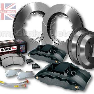 Zestaw hamulcowy Compbrake Pro Race 6 Ford Sierra/Escort Cosworth 304mm, zacisk 6 toczkowy - 2860199051