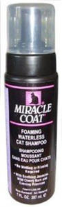 MIRACLE COAT FOAMING WATERLESS CAT SHAMPOO - Bezwodny szampon dla kotw w formie pianki 207 ml - 2831098050