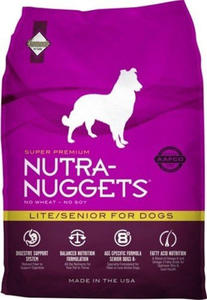 NUTRA NUGGETS Lite/Senior for Dogs 15 kg