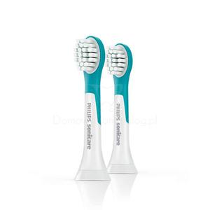 Philips Sonicare For Kids MINI 3+ 2 szt. HX6032 - kocwki wymienne do szczoteczki sonicznej - 2827459575