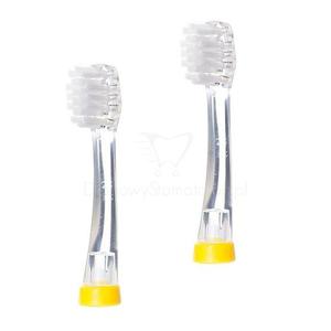 Brush-Baby 18-36 miesicy - kocwki do szczoteczki BabySonic 2 szt. - 2827460211