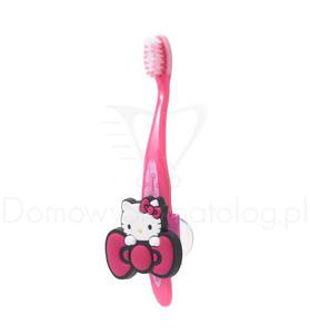 Dr Fresh Hello Kitty - Szczoteczka dla dzieci z przyssawk - 2827460231