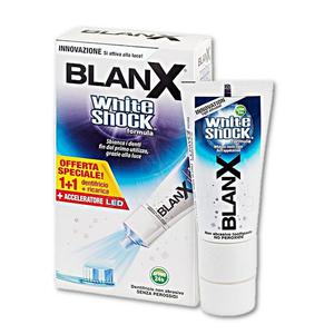 Dwupak BlanX White Shock 50 ml + lampka LED - zestaw 2 past wybielajcych z lamp wzmacniajc efekt dziaania - 2827460381
