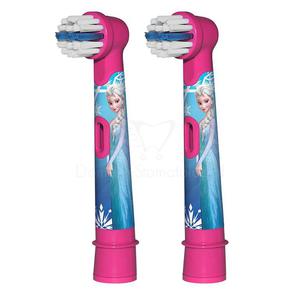 Kocwki Oral-B Stages Power FROZEN 2szt. EB10K-2 - zestaw 2 wymiennych kocwek dla dzieci z bohaterami Krainy Lodu - 2837496395