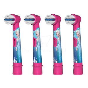 Kocwki Oral-B Stages Power FROZEN 4szt. EB10K-4 - 4 wymienne kocwki dla dzieci z bohaterami Krainy Lodu - 2837496396