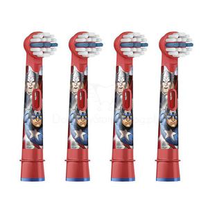 Kocwki Oral-B Stages Power AVENGERS 4 szt. EB10K - zestaw 4 kocwek wymiennych z wizerunkami superbohaterw - 2843460253