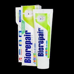 Biorepair Junior 7-14 lat 75ml - pasta bez fluoru, delikatny mitowy smak - 2846508934