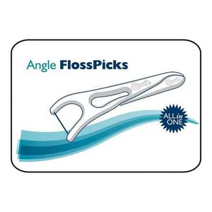 Cleanpik ANGLE Flosspicks - Niciowykaaczki z wygodnym uchwytem 30 szt - 2827459604