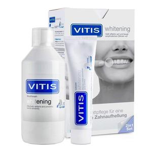 VITIS Whitening zestaw 2w1 - pasta do zbw i pyn do pukania - 2857482112