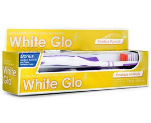 WHITE GLO Smokers Formula 100ml - wybielajca pasta dla palaczy - 2848504999