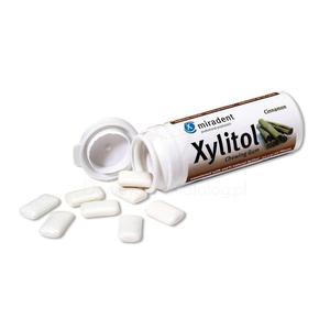 Miradent Xylitol CINNAMON 30 szt. - odwieajce gumy do ycia o smaku cynamonu