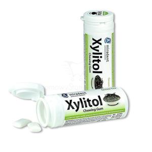 Miradent Xylitol GREEN TEA 30 szt. - odwieajce gumy do ycia o smaku zielonej herbaty