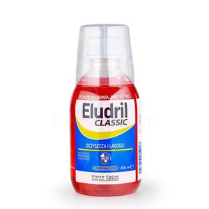 Eludril Classic 200 ml - pyn do pukania na zapalenia jamy ustnej - 2827459728