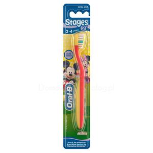 Oral-B Stages 2 2-4 - szczoteczka dla dzieci w wieku od 2 do 4 lat - 2827459553