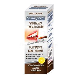 Biaa Pera - Wybielajca pasta do zbw anty-osad dla pijcych kaw i herbat 75ml - 2827459823