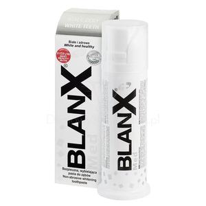 BlanX MED Classic Biae Zby 75 ml - klasyczna pasta wybielajca z wycigiem z porostu islandzkiego - 2827459560