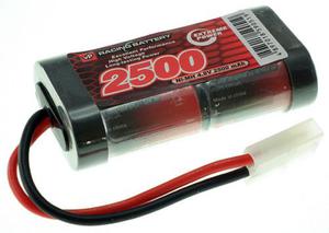 4.8V 2500mAh Pakiet akumulatorw RC NiMH SC (2+2) VapexTech - 2861651579