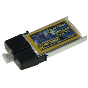 3.7V 300mAh 25/50C Akumulator RC LiPO e-flite MCPX Giant Power - 2846404384