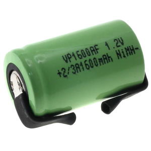 Akumulator Ogniwo 1.2V 1600mAh Ni-Mh 2/3 A - Blaszki - 2845394041