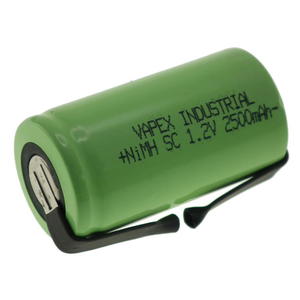 Akumulator Ogniwo 1.2V 2500mAh Ni-Mh SubC (SC) - Blaszki - 2845394035