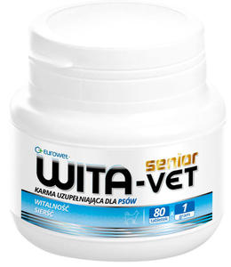 WITA-VET Senior 80 tab. - dla psw powyej 8 roku ycia - 2858396950