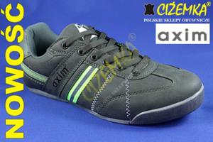 Axim buty sportowe mskie 4062 zielony