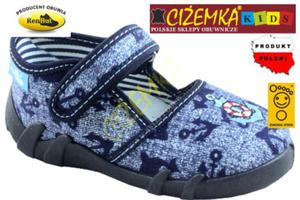 Renbut KAPCIE DZIECICE 13105 JEANS KOTWICA (19-27) - 2855383317