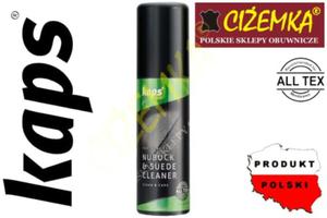 KAPS NUBUK & SUEDE CLEANER PYN DO CZYSZCZENIA ZAMSZU I NUBUKU 75ml - 2858395806