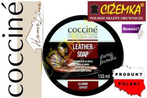 COCCINE LEATHER SOAP strong FORMULA MYDO CZYSZCZCE DO SKR 150 ml - 2869116716