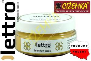 LETTRO LEATHER SOAP MYDO DO SKR NA BAZIE GLICERYNY 100ml - 2860015957