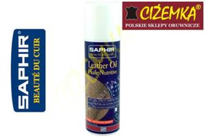 SAPHIR HP TUSZCZ LEATHER OIL PROTEKTOR BUTW SKRY spray 200 ml - 2870954856