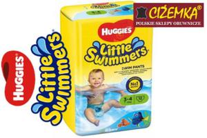 12x HUGGIES LITTLE SWIMMERS 3-4 7-15 kg MAJTECZKI PIELUCHY DO PYWANIA DLA DZIECI - 2860016144