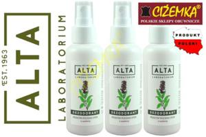 3x ALTA DEZODORANT PRZECIW POCENIU STP ZIOOWY Z SZAWI 100ml - 2872979275