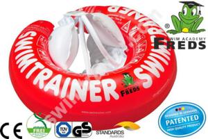 FREDS SWIM ACADEMY SWIMTRAINER "CLASSIC" KOO DO NAUKI PYWANIA CZERWONE 3m-4 lata (6-18 kg) - 2876115316