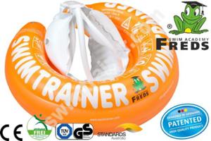 FREDS SWIM ACADEMY SWIMTRAINER "CLASSIC" KOO DO NAUKI PYWANIA POMARACZOWE 2-6 lat (15-30 kg) - 2860016319