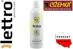 LETTRO CLEANING MILK MLECZKO CZYSZCZCE DO SKR BUTW 200ml - 2862987337