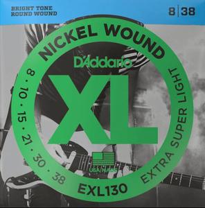 Struny D'ADDARIO XL Nickel Wound EXL130 (08-38) - 2868699052