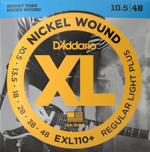 Struny D'ADDARIO XL Nickel Wound EXL110+ (10,5-48) - 2876560050