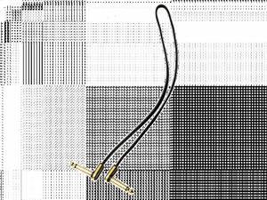 EBS PG-58 kabel patch, zczka efektw (58cm) - 2878610931