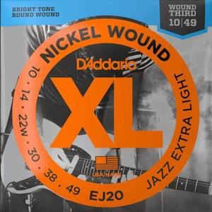 Struny D'ADDARIO XL Nickel Wound EJ20 (10-49) - 2876153066