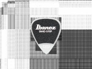 Kostka IBANEZ Sand Grip 0,8mm (WH) - 2867339313