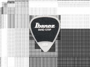 Kostka IBANEZ Sand Grip 1,0mm (WH) - 2867339324
