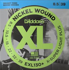 Struny D'ADDARIO XL Nickel Wound EXL130+ (08,5-39) - 2877060070